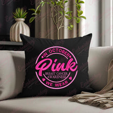 Breast Cancer Awareness Month Pink October Embroidery Design