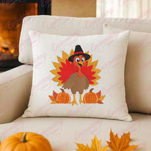 Happy Thanksgiving Turkey Embroidery Design