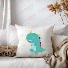 Cute Dinocorn Embroidery Design