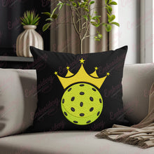 Pickleball With Crown Embroidery Design
