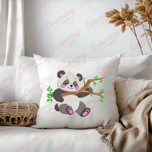 Cute Panda Machine Embroidery Design