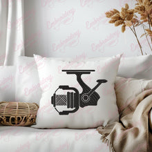Fishing Reel Embroidery Design
