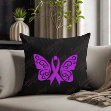 Breast Cancer Awareness Butterfly Ribbon Embroidery Design