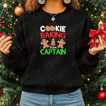 Christmas Cookie Baking Team Captain Embroidery Design