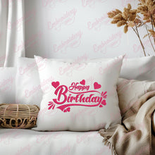 Happy Birthday Embroidery Design