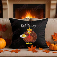 Eat Tacos Thanksgiving Turkey Embroidery Design