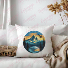 Reflections On The Lake Embroidery Design