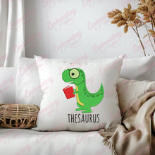 Thesaurus Dinosaur Embroidery Design