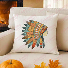 Native American Thanksgiving Headdress Embroidery Design