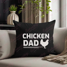 Chicken Dad Embroidery Design