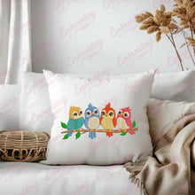 Cute Birds Set Embroidery Design
