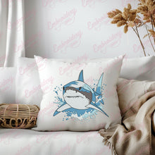 Great White Shark Machine Embroidery Design