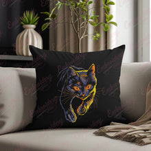 Black Cat In Darkness Embroidery Design