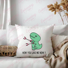 How You Like Me Now Dinosaur Embroidery Design