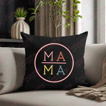Round Mama Embroidery Design