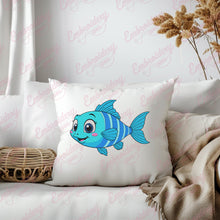 Funny Fish Machine Embroidery Design