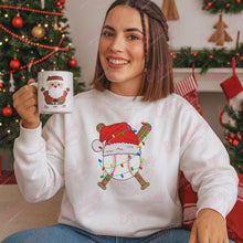 Christmas Baseball Delight Embroidery Design
