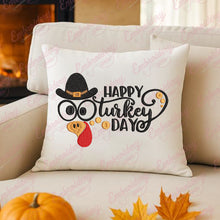 Happy Turkey Day Embroidery Design