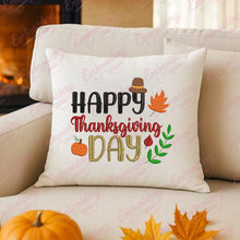 Happy Thanksgiving Day Embroidery File