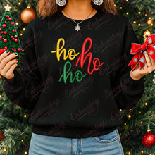 Ho Ho Ho Christmas Embroidery Design