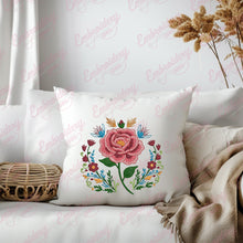 Timeless Rose Embroidery Design