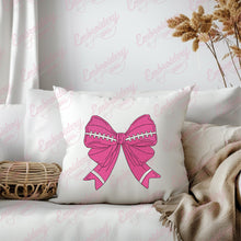 Breast Cancer Coquette Bow Embroidery Design