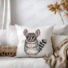 Chinchilla in Sunglasses Embroidery Design