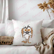 Crazy Dog Machine Embroidery Design