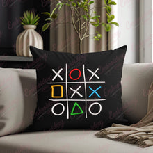 Colorful Tic Tac Toe Embroidery Design