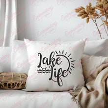 Lake Life Logo Embroidery Design
