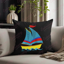 Sailing Boat Machine Embroidery Design