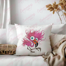 Crazy Flamingo Embroidery Design