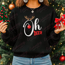 Oh Deer: Christmas Puns Embroidery Design