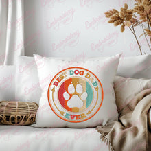 Bset Dog Dad Ever Embroidery Design