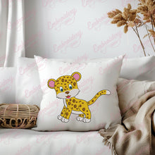Baby Leopard Embroidery Design