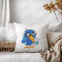 Crazy Bird Embroidery Design