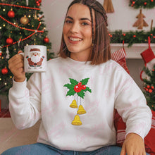 Christmas Bells & Holly Embroidery Design