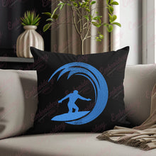 Surfing Logo Embroidery Design