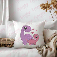 Cute Dinosaur Embroidery Design