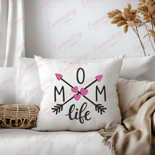 Mom Life Embroidery Design