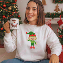 Cute Christmas Elf Embroidery Design
