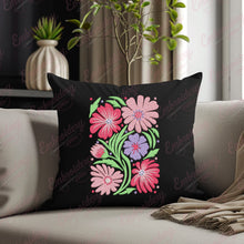 Vibrant Floral Embroidery Design