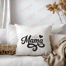Mama Typography Machine Embroidery Design