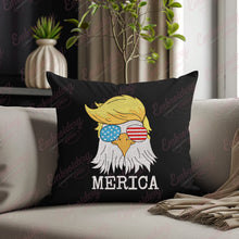 Merica Bald Eagle with American Flag Sunglasses Embroidery Design