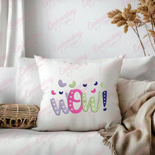 Wow Machine Embroidery Design