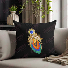 Colorful Feather Embroidery Design
