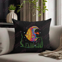 Colorful Tropical Fish Embroidery Design