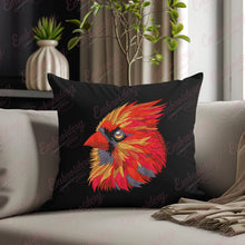 Colorful Cardinal Bird Embroidery Design