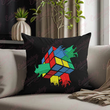 Melting Rubik's Cube Machine Embroidery Design