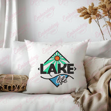 Lake Life Embroidery Design